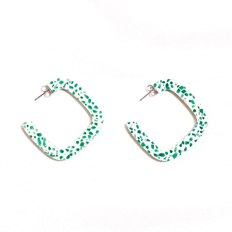 MINT TERRAZZO EARRINGS