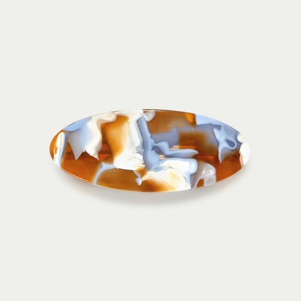 Oval Barrette - Corfu