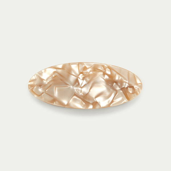 Oval Barrette - Abalone