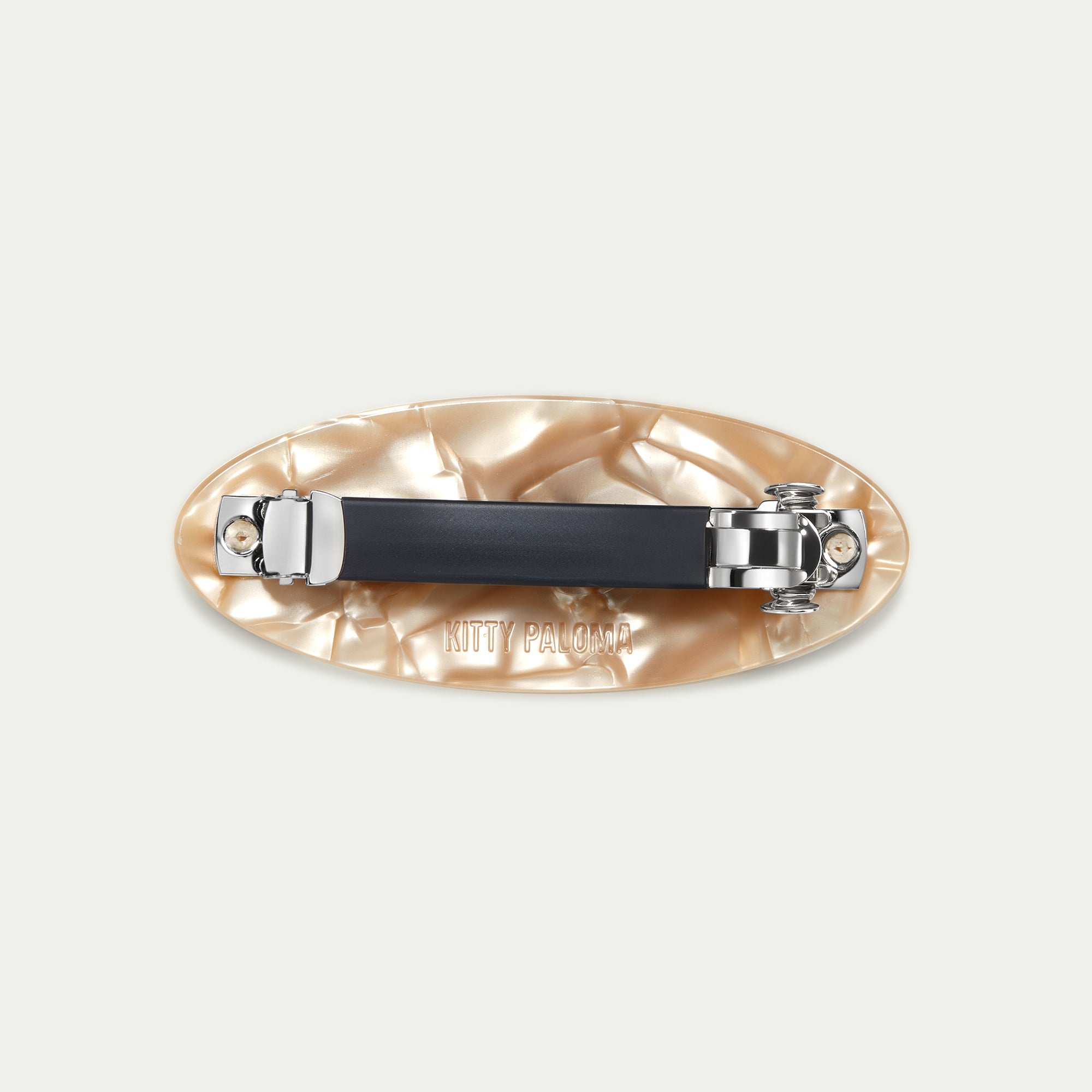 Oval Barrette - Abalone