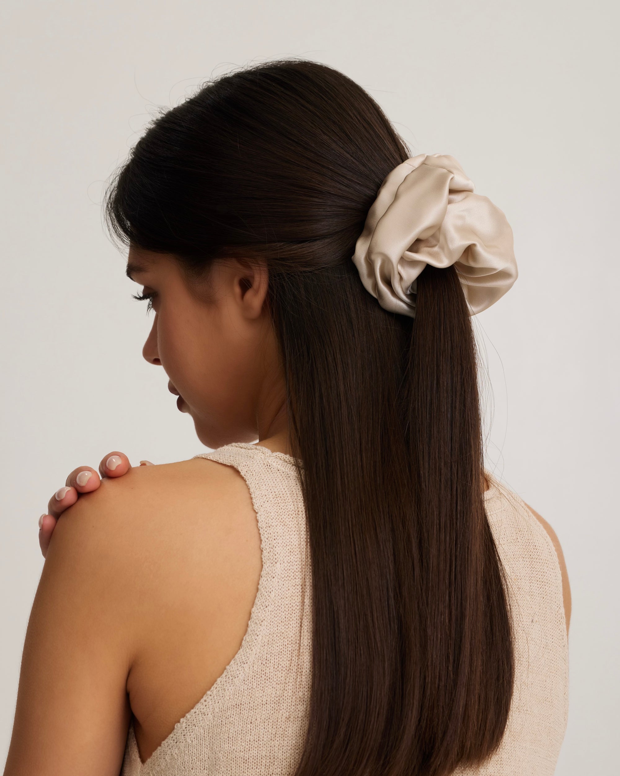 Silk Scrunchie - Abalone