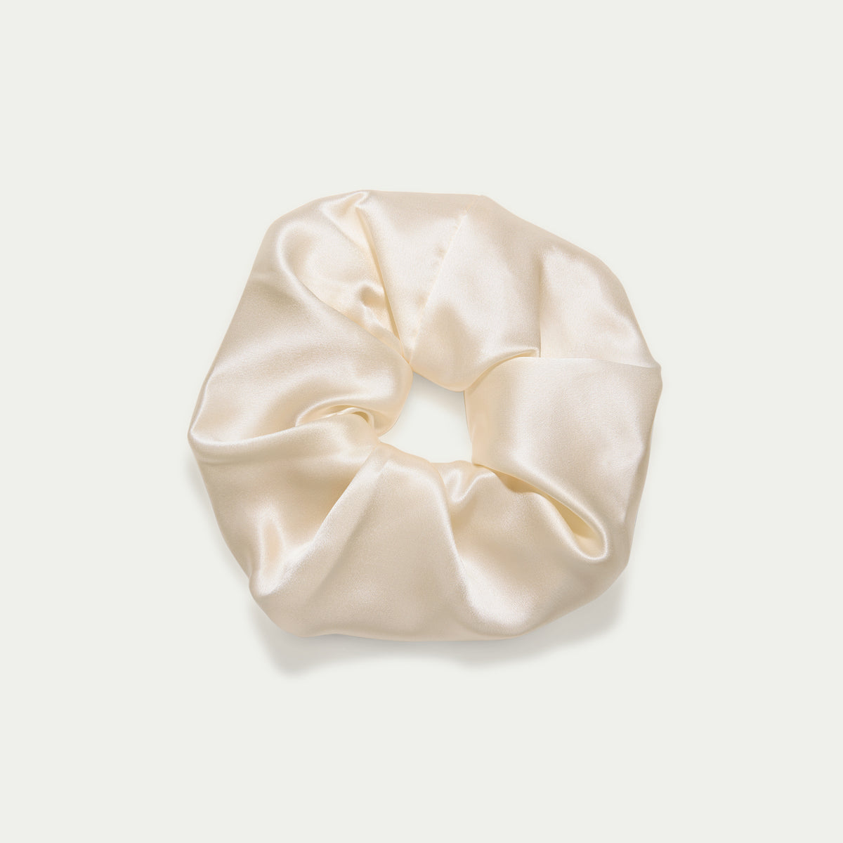 Silk Scrunchie - Buttercream