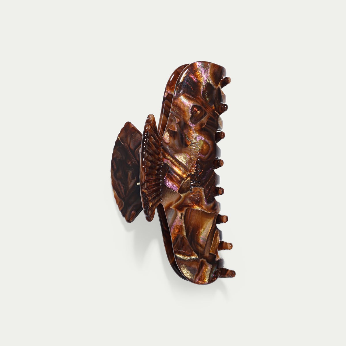 Grande Shell Claw - Cognac