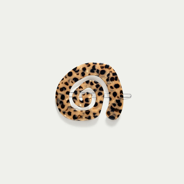 Swirl Tige Boule - Leopard