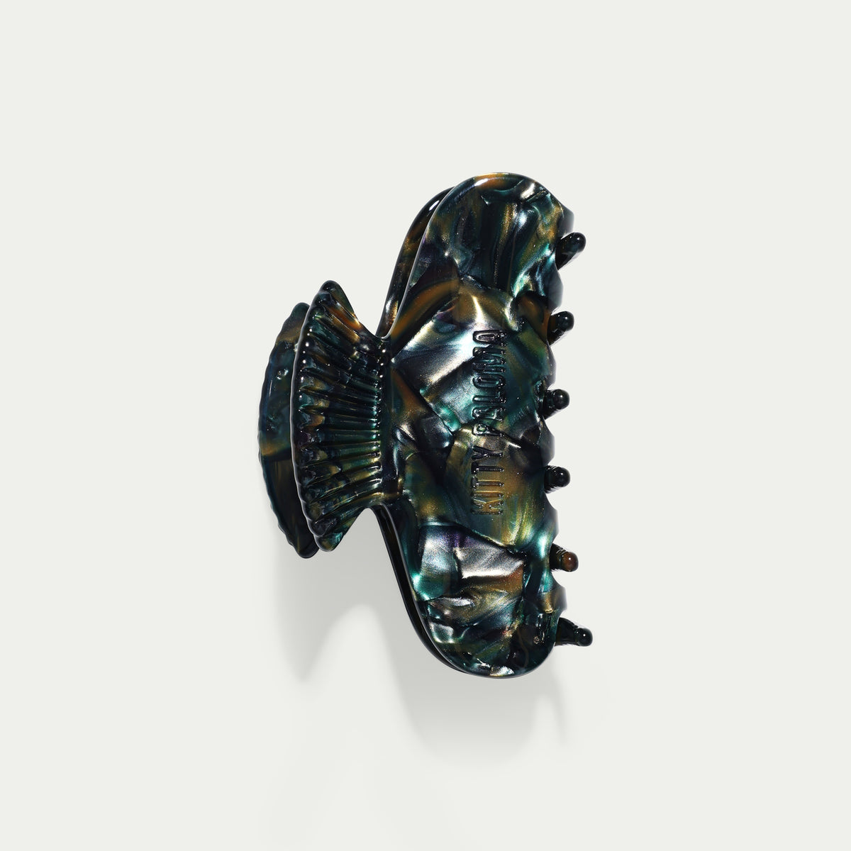 Midi Shell Claw - Green Tortoiseshell