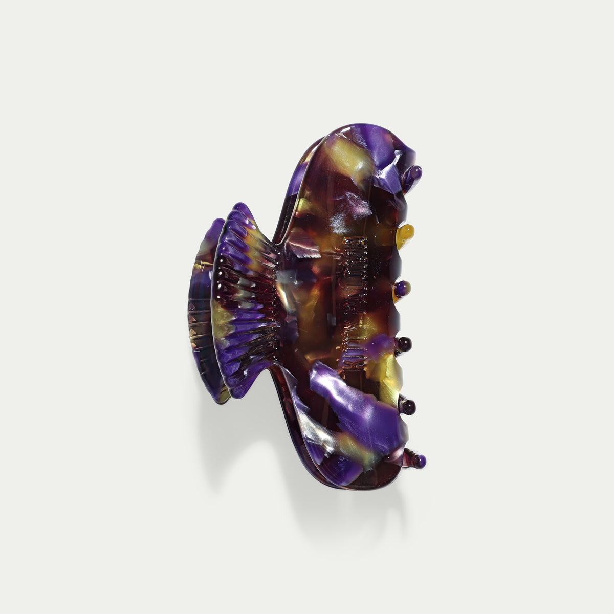 Midi Shell Claw - Violet Havana
