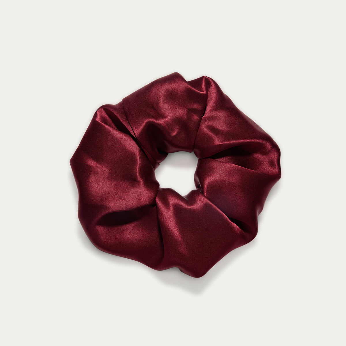 Silk Scrunchie - Rouge