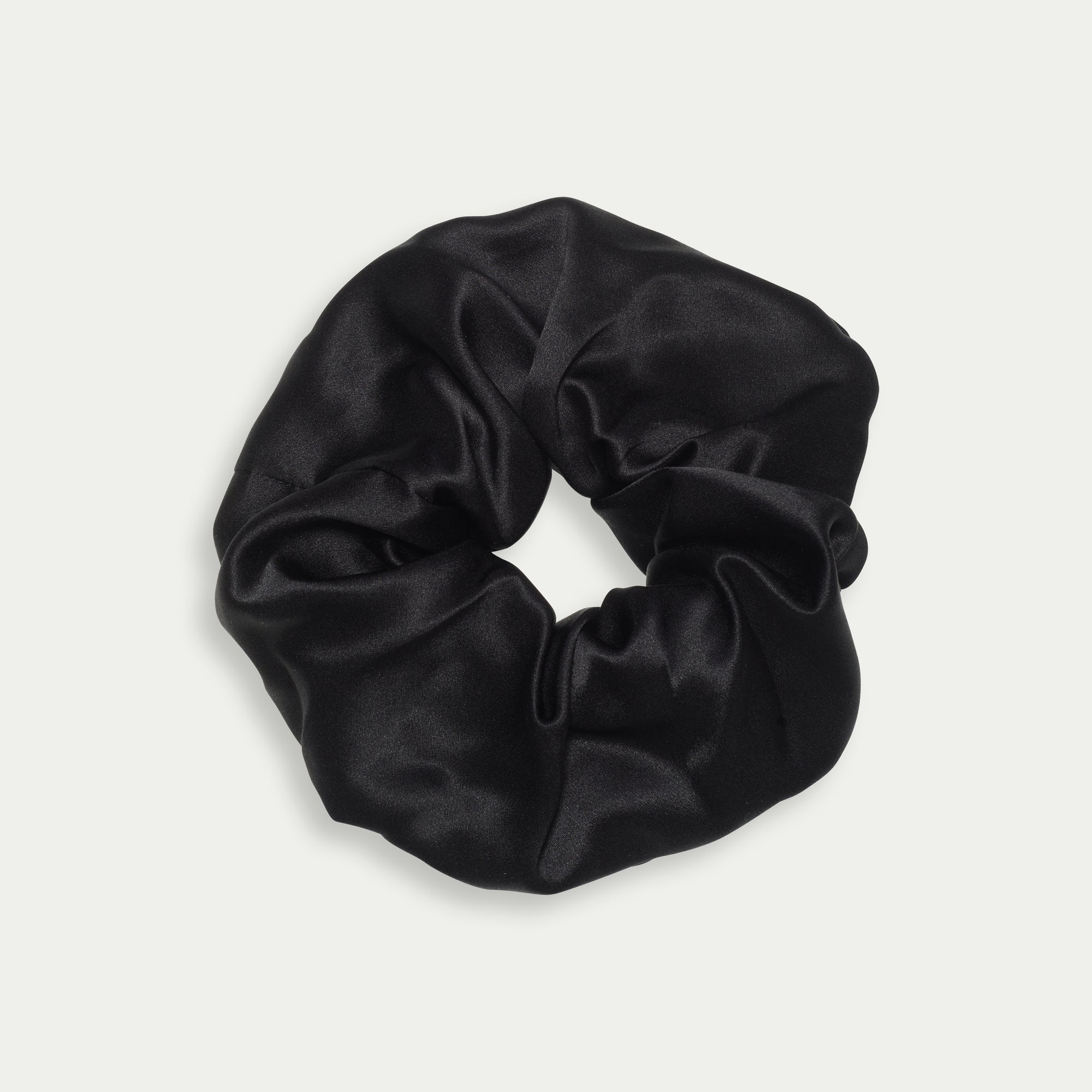 Silk Scrunchie - Noir